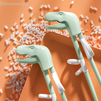 【SSummer10】Training Chopsticks Cute Dinosaur Chopsticks Kids Child Enlightenment Tableware【SS】