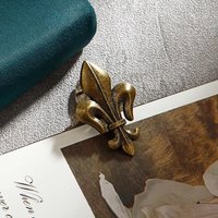 Vintage Iris Zinc Alloy Paper Clips Book Clamp Document Clip Bill Clip Bag Sealing Clip