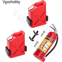 RC Simulation Decoration Plastic Mini Fuel Tank & Fire Extinguisher for Traxxas TRX4 Axial SCX10 Redcat Gen7 1/10 RC Crawler
