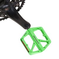 AliExpress APWIKOGER Double DU Bearing Nylon Bicycle Pedals with Reflector Ultralight Bike Pedals Waterproof Bicycle Platform Pedals for Night Riding