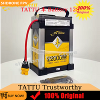 Original TATTU 16000/22000mAh Lithium Polymer Rechargeable Battery 44.4/45.6V 12S Suitable for Agricultural Drone