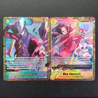 Self Made Proxy One Piece English CS 26-27 Regionals Season Prize Card Hancock OP14-112 Mihawk OP14-119 Game Collection Card Toy