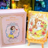 Original Card.Fun Disney Princess Cards Magic Fairy Tale Anime Collection Cards Mistery Box Collect Toys Birthday Holiday Gifts