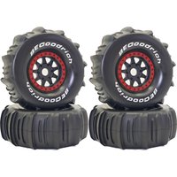 1/7 1/8 RC Off Road Truck Wheels 17mm Hex And Tires Short Course Snow Sand Tyres For 1:7 1:8 Scale Buggy Truck Car TRAXXAS UDR
