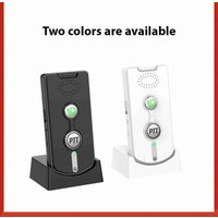 2Pcs Wireless Voice Intercom 1000 Meters Long Range Portable Elderly Two Way Talk Intercom for Home Villa Hospital
