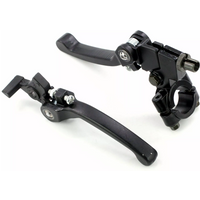 AliExpress NONE 1 set Black Pit Dirt Bike Snap Back Brake Clutch Lever 110cc 125cc 140cc 160cc Pitbike Accessories