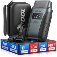 XTOOL A30M OBD2-Scanner, Bluetooth-Diagnosetools, Kfz-Scanner, lebenslanges kostenloses Update, bidirektional, CAN FD FCA, 26+ Resets