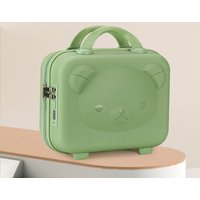 PC Little Bear Makeup Case 14 inch Mini Handheld Box Luggage Boxs Gift Cartoon Storage Makeup Bag Password Boxs