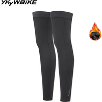 Ykywbike Winter Warmers Cycling Leg Thermal Fleece Non-Slip ultra-lightness Breathable Pro Team Mtb Road Bike Knee Cover