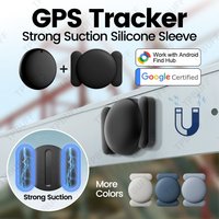 Android GPS-Tracker Kompatibel mit Google Find My mit Starkem Magnet Anti-Verlust Ortungsgerät Set für iPhones Locator