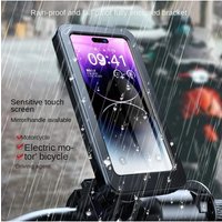 AliExpress NONE Universal Waterproof 360° Swivel Phone Mount for Motorcycle/Bike Adjustable GPS Holder for Cellphones & Navigation Apps