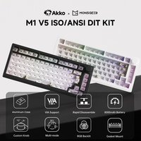 Akko MonsGeek M1 V5 Tri-mode mechanisch toetsenbord Barebone Kit VIA 75% 3/5 pins Aangepaste Hot Swap RGB Snelle demontage pakking