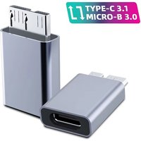 Micro B Male To USB Type C 3.0 Female Adapter Type C Super Speed For For Phone Tablet Laptop Daily Accessories Micro B To Type C