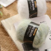 25g/Alpaca Mohair Yarn,Hand-Knitted Materials,Suitable for Making Fashionable SweatersCut Out Jackets Scarves Hats Shawls