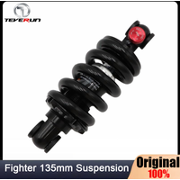Original Adjustable Shock Absorber For Teverun Fighter Mini /Mini PRO Electric Scooter 135mm KKE Hydraulic Suspension Parts