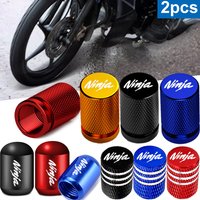 2pcs Motorcycle Wheel Covers for Kawasaki NINJA 125 250R 300R 400 650 1000 400R Tire Rim Valve Stem Caps Universal Accessories