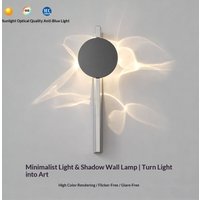 Nordic Water ripple Light Shadow Wall lamp rotatable living room background wall atmosphere creative Bedroom Bedside Wall lamp