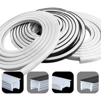 LED Neon Sign Silica Gel Covering Tube Recessed Removeable Flexible Waterproof Silicone For WS2811 WS2812B COB Light Strip 10M