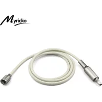 Dental Led Handpiece for Brushless Micromotor Linking Pipelines Electric Motor Internal Water Spray Compatible
