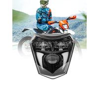 AliExpress BITCUK Motorcycle LED Headlight Enduro Motocross Headlamp DRL for KTM EXC XC SX MX XC 125 250 300 450 Universal Dirt Bike Headlights