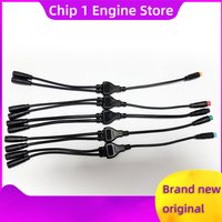 M8 Y Splitter for Electric Bicycle Cables. Suitable for skateboard brake signal sensor. 1 male connector, 2 female connectors. 2