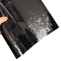 High-quality Glass Black Forged Sticker Car Wrap Vinyl Film Motorcycle Car Accessorie Carbon Fiber Wrap Car Tuning Sticker Decal