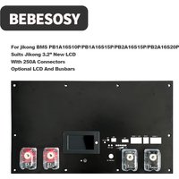 DIY Battery BMS Panel For Jikong 3.2" New LCD and Jikong Inverter BMS PB1A16S10P PB1A16S15P PB2A16S15P PB2A16S20P 8S-16S BMS