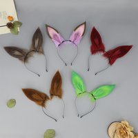 Plush Horse Ear Hair Accessories Donghai Emperor Cosplay Uma Musume Pretty Derby Hair Accessories Props Simulation Beast Ear