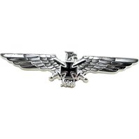 Creative Spread Wing Eagle Metal Brooch Vintage Flying Bird Lapel Badge Multi-use Ornament Coat Hat Bag Unisex Street Accessory
