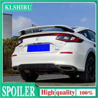 2022 2023 2024 2025 For Honda Civic Hatchback Type-R Style Car Trunk Spoiler ABS Auto Rear Trunk Wing Accessories Spoiler