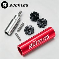 BUCKLOS Bicycle Fork Steerer Tube Driver Star Nut Installation Press Tool Durable Portable Star Nut Installer Front Fork Tool