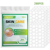 288 Pieces Hydrocolloid Acne Patches per Box Alcohol-Free Gentle Non-Irritating Blemish Covering Sticker for Pimples