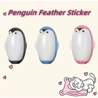 Penguin Lint Remover Household Portable Sticky Washable Reusable Mini Roller Brush Ball Suitable for Pet Hair Clothing Cleaning