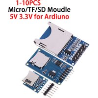 1-10PCS Micro SD Storage Expansion Board D1 Mini TF Card Module Mini Micro SD TF Card Memory Shield Module With Pins XCW