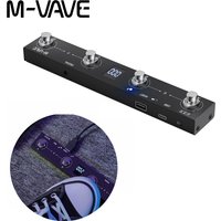 M-VAVE Chocolate Plus Wireless MIDI Controller Keyboard 4 Buttons Foot Switch, USB Interface/ for All-in-One Keyboard Control