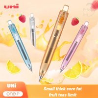 New Arrival UNI One-P Small Thick Core Transparent Pen Body Fruit Tea Limited Neutral Pen Low Center Of Gravity 0.5mm Gel Pen