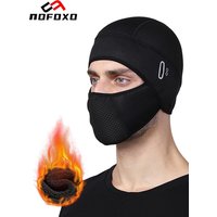AliExpress nofoxo NOFOXO Fleece Bicycle Caps Bike Balaclava Winter Keep Warm Face Protection Thermal Mask Windproof Cycling Skiing Face Mask