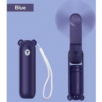 USB charging small fan, mini fan, foldable handheld eyelash fan, suitable for travel and outdoor use, essential for summer