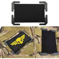 Portable Tactical Molle Patches Attachment Hook Loop DIY Patch Badge Panel Morale Patche Board Hunting Backpack Vest Accessories