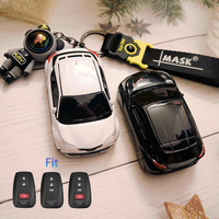 For Chr Key Case Car Model for Toyota Corolla Prius Camry CHR C-HR RAV4 Altis Land Cruiser Prado Remote Key Cover Fob Keychain
