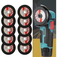 10 Pcs For Mini Cutting Disc Resin Cut Off Grinding Wheel 75mm For Angle Grinder Power Tool Angle Grinder Accessories