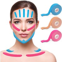 2.5cmx 5m Kinesiology Tape For Face V Line Neck Eyes Lifting Wrinkle Remover Sticker Tape Facial Skin Care Tool Elastic Bandage