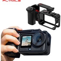 Flymile Street Grip Kit for DJI Osmo Action 6 Camera Handle Expansion Mount with Shutter Button Protective Case Accessories