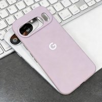 Original Liquid Silicone Case for Google Pixel 10 Pro XL 9 8 7 6 9A 10A Soft Microfiber Lining Full Protection Cover with G Logo