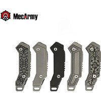MecArmy FL02 Titanium Irregular Keychain Flashlight Max 360LM 64M USB Charging EDC Torch Lanterns for Travelling