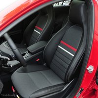 For Mercedes-Benz A Class W176 Hatchback 2012 2013 2014 2015 2016 2017 2018 PU Leather Custom Car Seat Covers Set Accessories