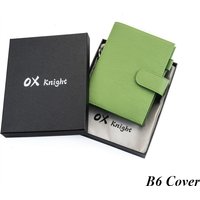 OX Knight Original New B6 Notebook Cover for Stalogy Genuine Lychee Grain Cowhide Planner Organizer Agenda Journal