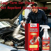 Rodent Repellent Spray Car Engine Mouse Deterrent Anti Rat Bite Wire Protection Long Lasting Natural Pest Control Spray 60ml