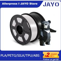 JAYO PLA/PETG/SILK/TPU/ABS 3D Printer Filament 1.75mm 2 Rolls 3D Printing Materials for 3D Printer Free Shippment