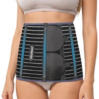 VELPEAU Elastic Abdominal Binder for Post-Surgery Recovery, Waist Support Belt, Adjustable Postpartum Belly Band